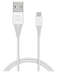 Кабель данных Swissten 5A Super Fast Charge для Huawei USB-C USB, 1.5 м, белый цена и информация | Кабели для телефонов | 220.lv