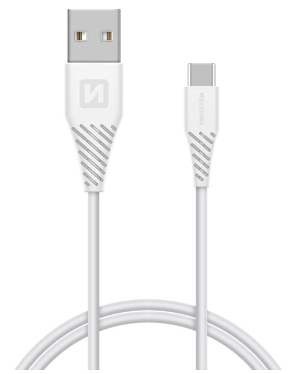 Swissten 5A Super Fast Charge priekš Huawei USB-C Datu un Uzlādes Kabelis 1.5m Balts cena un informācija | Savienotājkabeļi | 220.lv