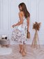 Balta sieviešu kleita ar puķēm "Ladybird" EY1818-43933-L cena un informācija | Kleitas | 220.lv