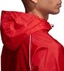 Мужская спортивная куртка Adidas Core 18 RN M CV3695, (45216), красная цена и информация | Мужская спортивная одежда | 220.lv