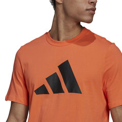 Adidas T-Krekli M Fi Tee Bos A Orange GP9508/M цена и информация | Мужские футболки | 220.lv