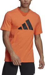 Adidas T-Krekli M Fi Tee Bos A Orange GP9508/M цена и информация | Мужские футболки | 220.lv