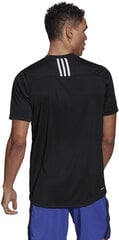 Adidas T-Krekli m 3s Back Tee Black GM2126/S цена и информация | Мужские футболки | 220.lv