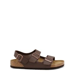 Birkenstock - Milano_34701 56003 MILANO_34701_DARKBROWN-EU 46 цена и информация | Мужские шлепанцы, босоножки | 220.lv