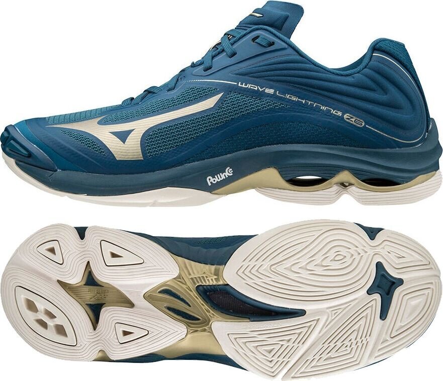 Sporta apavi vīriešiem Mizuno Wave Lightning Z6 Low V1GA200051, zili цена и информация | Sporta apavi vīriešiem | 220.lv