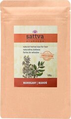 Augu matu krāsa Sattva Ayurveda Mahogany, 100 g cena un informācija | Matu krāsas | 220.lv