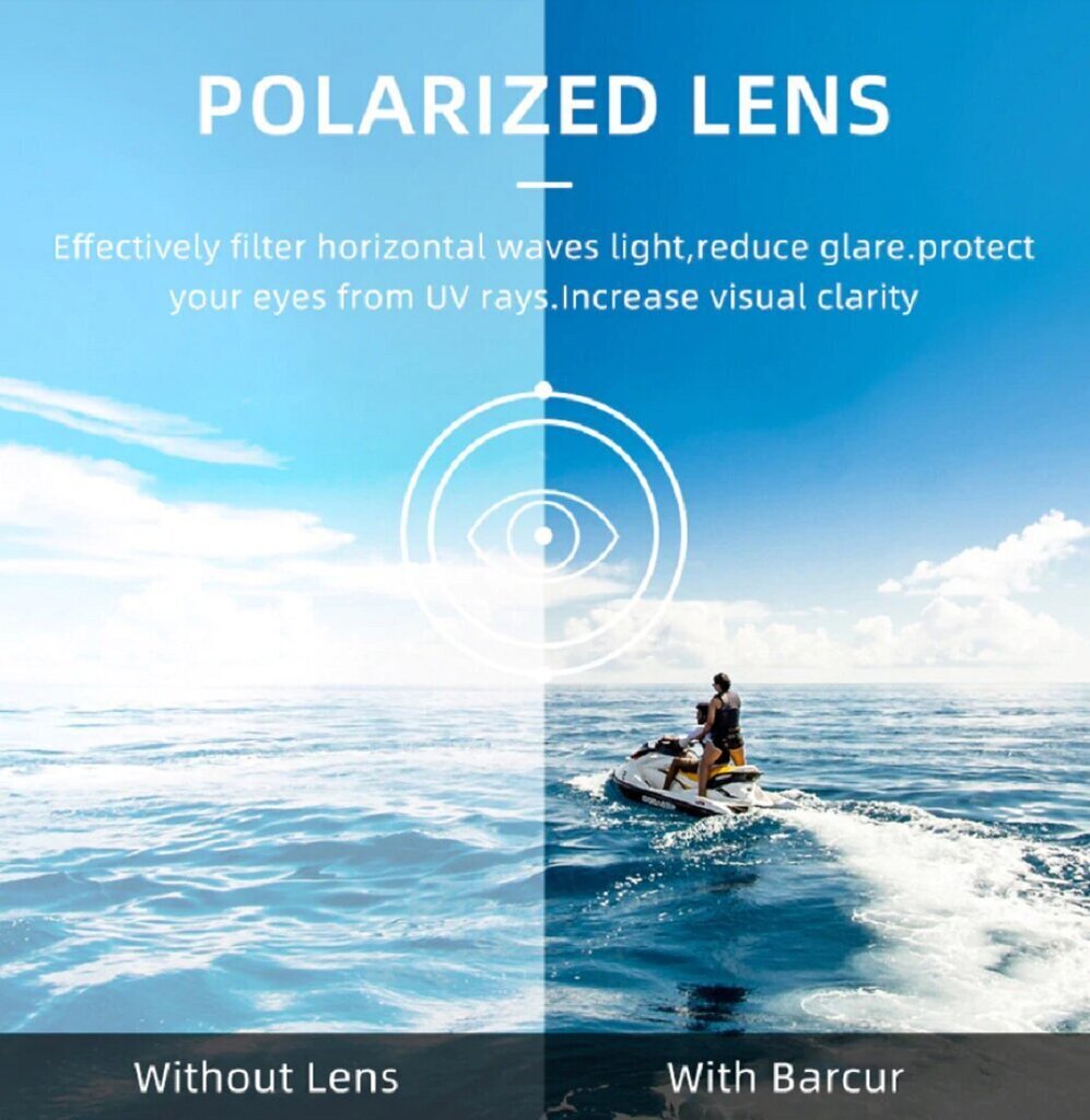 Polarizētas saulesbrilles vīriešiem, titāna sakausējuma spoguļattēli ar gradienta lēcām cena un informācija | Saulesbrilles  vīriešiem | 220.lv