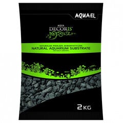 Aquael bazalta grants 2-4 mm, 2 kg cena un informācija | Dekorācijas akvārijiem | 220.lv