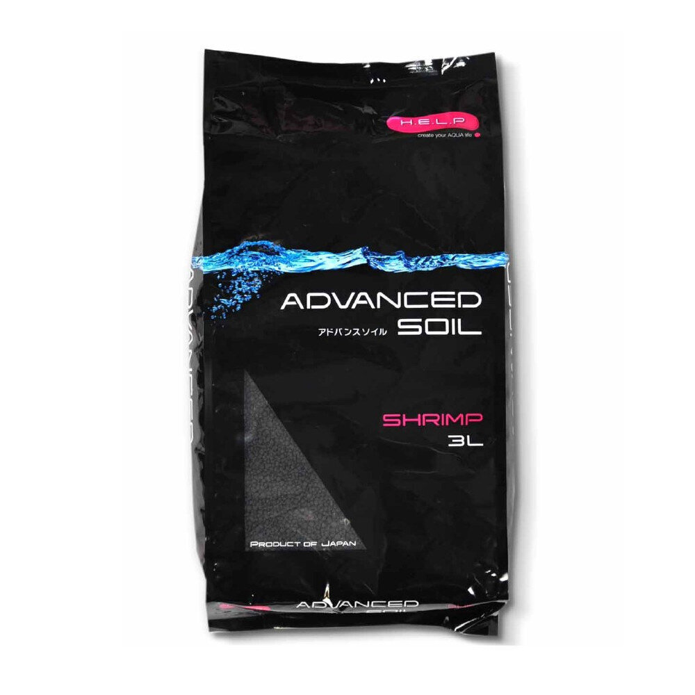 Aquael grunts Advanced Soil Shrimp, 3 l цена и информация | Akvārija augi, dekori | 220.lv