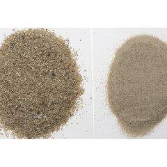 Aquael kvarca smiltis 0,4-1,2 mm, 2 kg cena un informācija | Akvārija augi, dekori | 220.lv