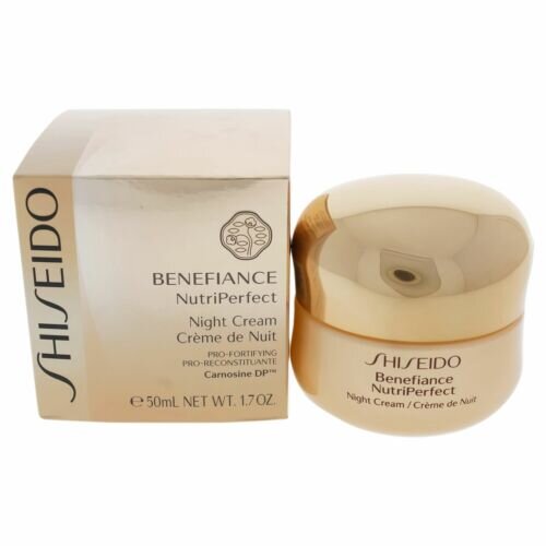 Pretgrumbu nakts krēms Shiseido Benefiance Nutriperfect (50 ml) cena un informācija | Sejas krēmi | 220.lv