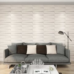 vidaXL sienas paneļi, 24 gab., 3D, 0,5x0,5 m, 6 m² цена и информация | Настенная плитка | 220.lv