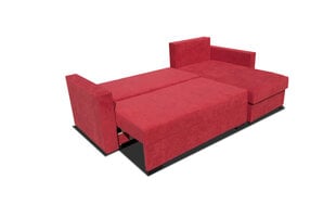 Universāls stūra dīvāns Kacper, sarkans cena un informācija | Stūra dīvāni | 220.lv