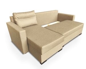 Universāls stūra dīvāns Kacper Malmo08, smilškrāsas cena un informācija | Stūra dīvāni | 220.lv