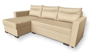 Universāls stūra dīvāns Kacper Malmo08, smilškrāsas cena un informācija | Stūra dīvāni | 220.lv