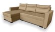 Universāls stūra dīvāns Kacper Malmo16, smilškrāsas цена и информация | Stūra dīvāni | 220.lv