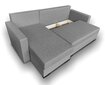Universāls stūra dīvāns Kacper, pelēks cena un informācija | Stūra dīvāni | 220.lv