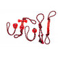Comfy rotaļlieta Strong Dog āmurs + virve 6,5 cm cena un informācija | Suņu rotaļlietas | 220.lv