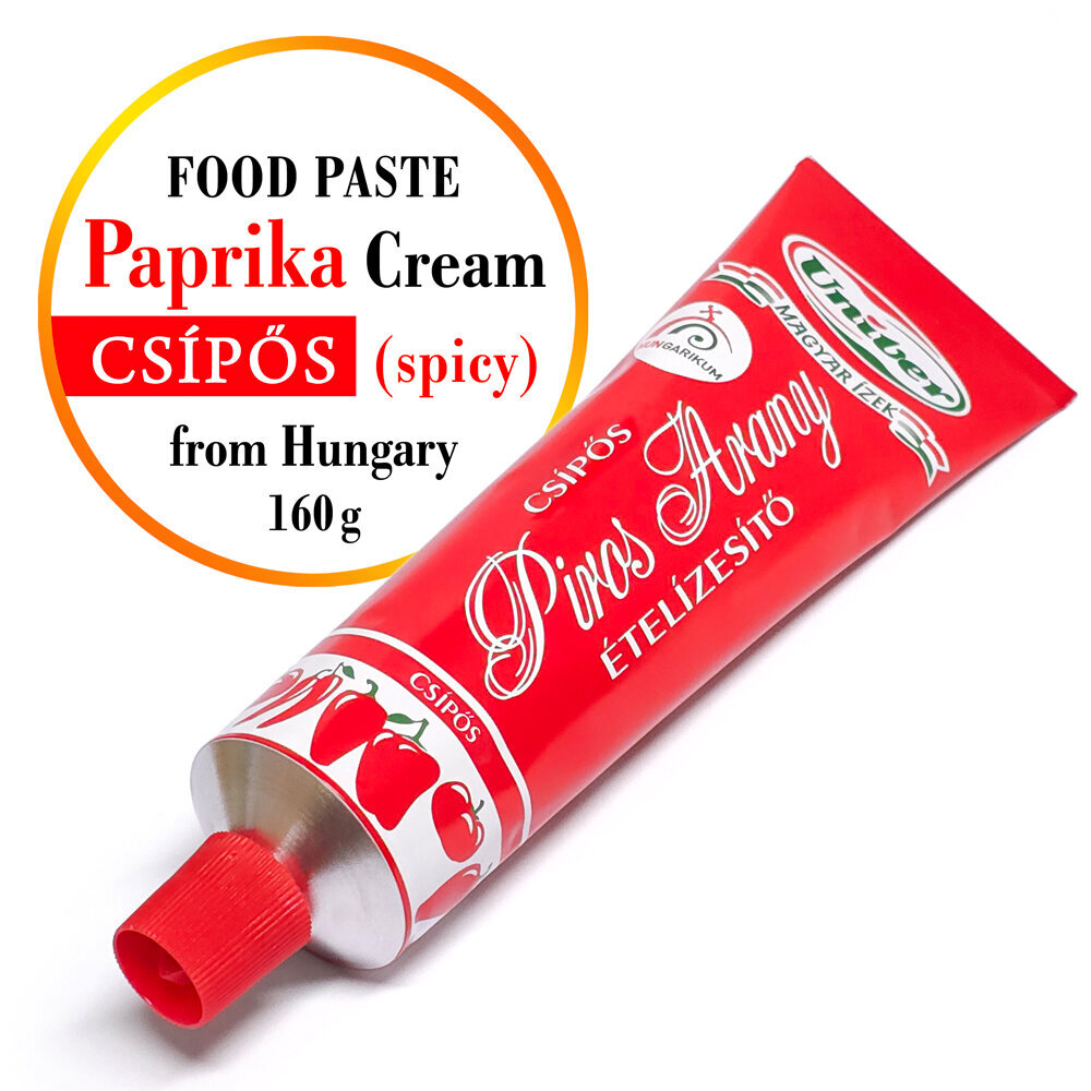 Ēdienu pasta "Paprikas krēms - Asais" - "Piros Arany Csípős", Univer, 160g cena un informācija | Mērces | 220.lv