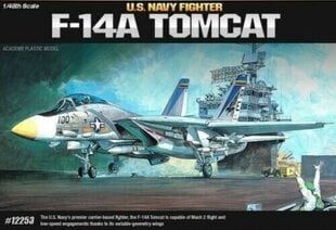 Līmējams modelis Academy 12253 US NAVY Fighter F-14A TOMCAT 1/72 цена и информация | Склеиваемые модели | 220.lv