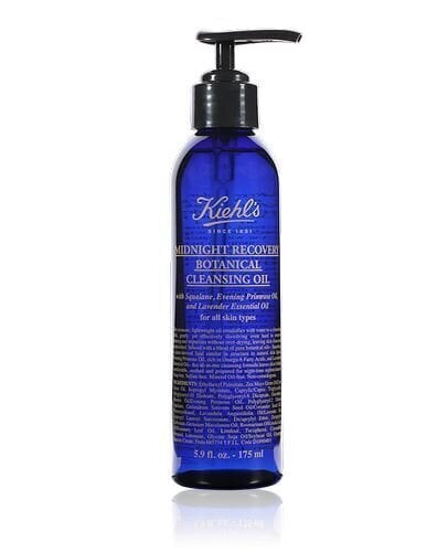 Attīroša sejas eļļa Kiehl's Midnight Recovery Botanical, 180 ml cena un informācija | Sejas ādas kopšana | 220.lv