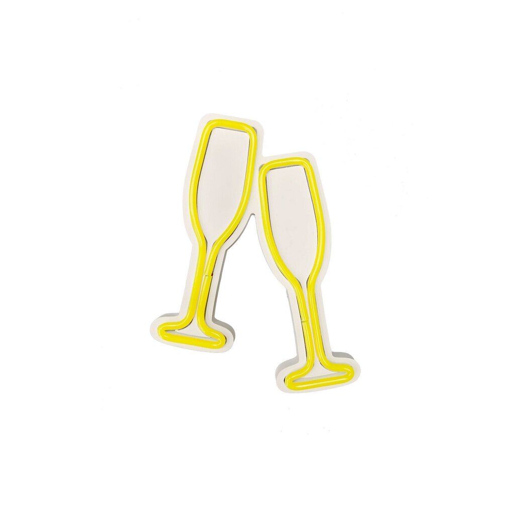 Sienas lampa Champagne Glasses cena un informācija | Sienas lampas | 220.lv