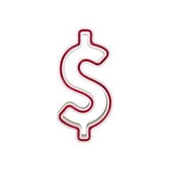 Настенный светильник Dollar Sign цена и информация | Настенные светильники | 220.lv