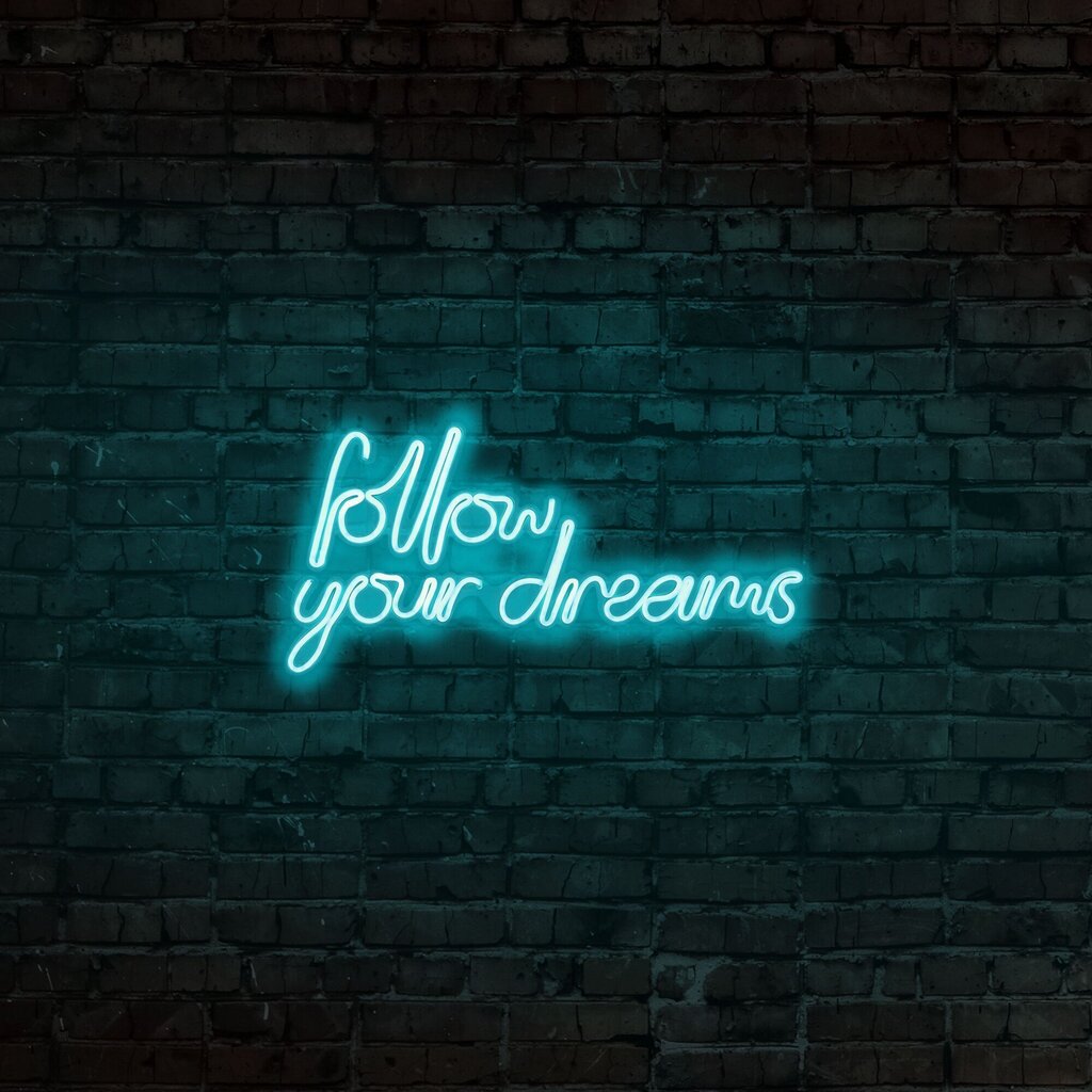 Sienas lampa Follow Your Dreams cena un informācija | Sienas lampas | 220.lv