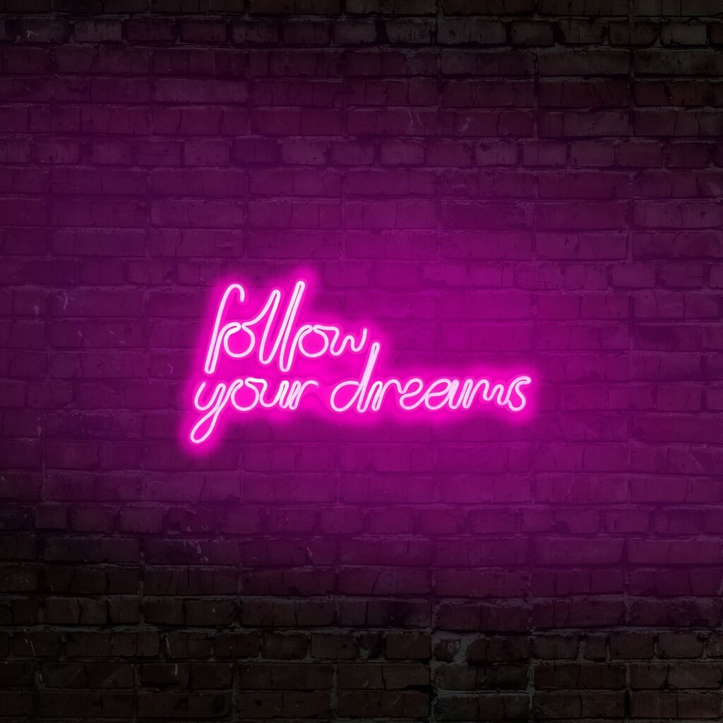 Sienas lampa Follow Your Dreams cena un informācija | Sienas lampas | 220.lv