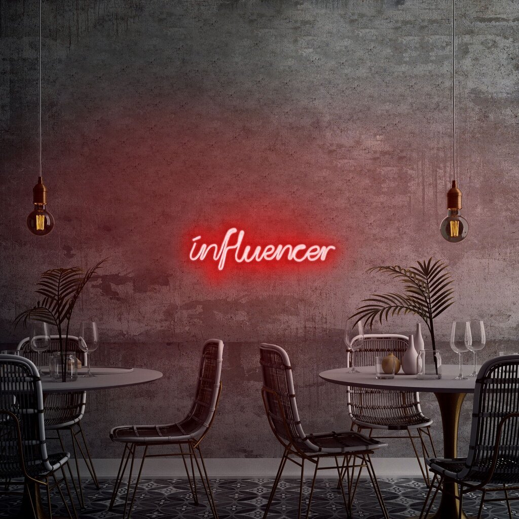 Sienas lampa Influencer cena un informācija | Sienas lampas | 220.lv