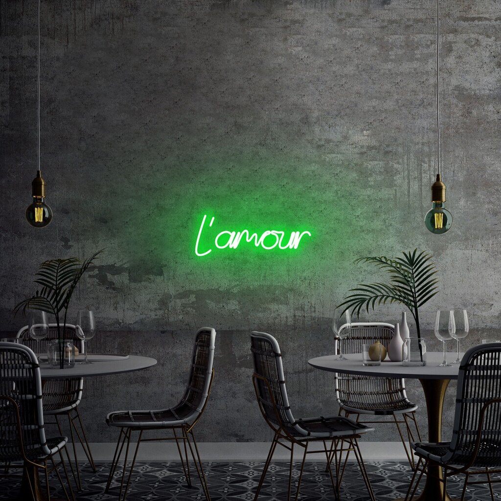 Sienas lampa L'amour cena un informācija | Sienas lampas | 220.lv