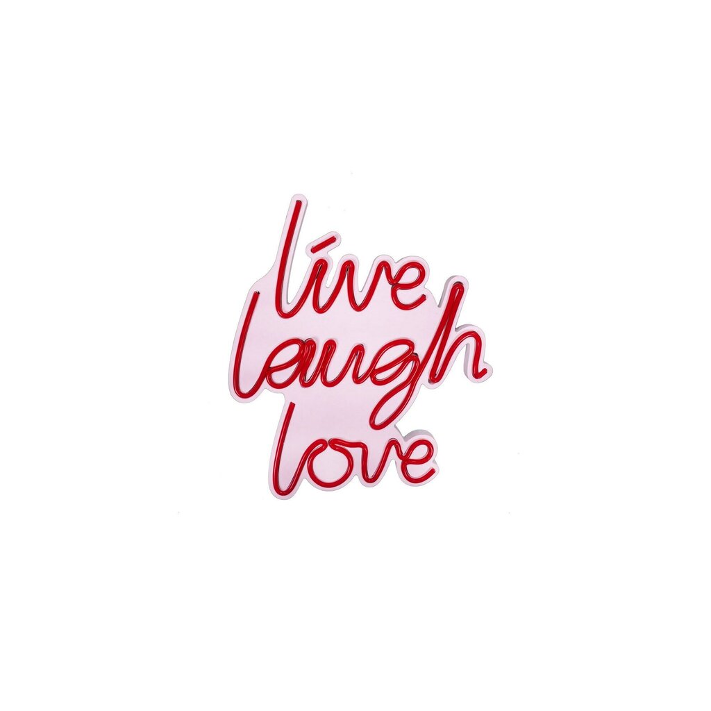 Sienas lampa Live Laugh Love цена и информация | Sienas lampas | 220.lv