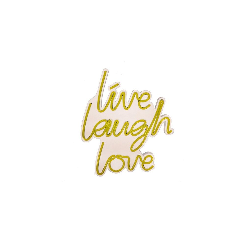 Sienas lampa Live Laugh Love cena un informācija | Sienas lampas | 220.lv