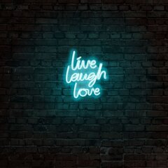Sienas lampa Live Laugh Love цена и информация | Настенные светильники | 220.lv