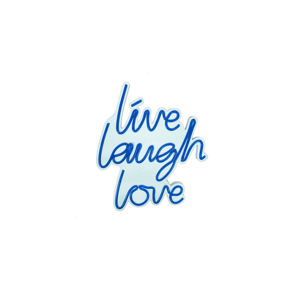 Sienas lampa Live Laugh Love cena un informācija | Sienas lampas | 220.lv