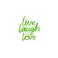 Sienas lampa Live Laugh Love cena un informācija | Sienas lampas | 220.lv