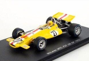 Automašīnas modelis - McLaren M7C #27 US GP 1970 Jo Bonnier S3135 Spark 1:43 cena un informācija | Kolekcionējamie modeļi | 220.lv