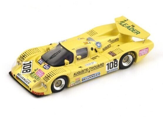 Sauber C6 #108 24H Le Mans 1987 Y. Hervalet-Yvon-Bourjade S4082 Spark 1:43 cena un informācija | Kolekcionējamie modeļi | 220.lv