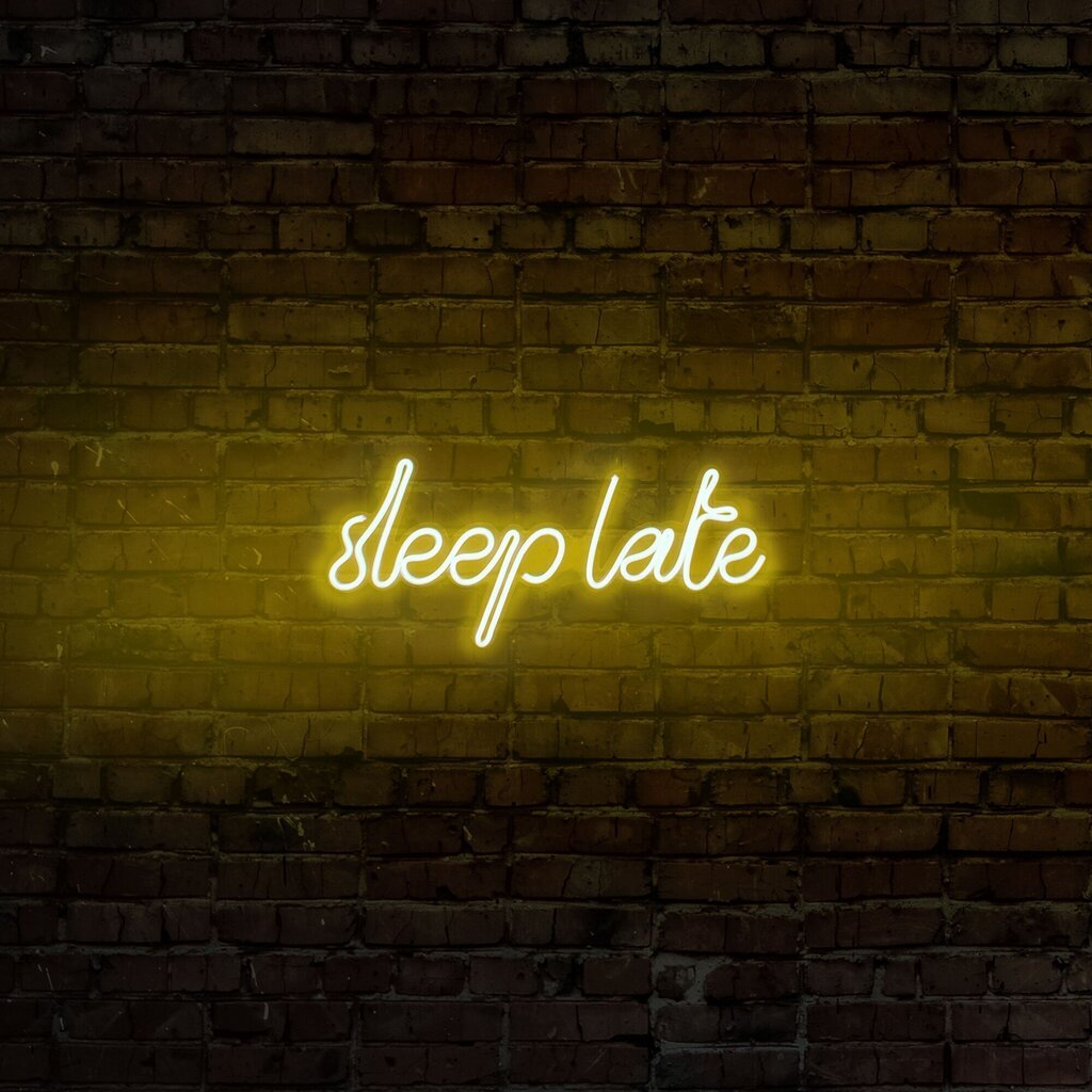 Sienas lampa Sleep Late cena un informācija | Sienas lampas | 220.lv