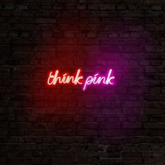 Sienas lampa Think Pink cena un informācija | Sienas lampas | 220.lv