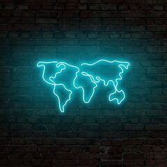 Sienas lampa World Map cena un informācija | Sienas lampas | 220.lv