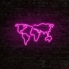 Sienas lampa World Map цена и информация | Настенные светильники | 220.lv