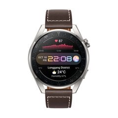 Huawei Watch 3 Pro Classic Dark Brown Leather cena un informācija | Huawei Mobilie telefoni, planšetdatori, Foto | 220.lv