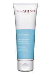 Atsvaidzinošs sejas skrubis Clarins Fresh, 50 ml cena un informācija | Sejas ādas kopšana | 220.lv