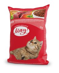 Miau Economy pilnvērtīga sausā barība ar trusi pieaugušiem kaķiem, 11 kg cena un informācija | Sausā barība kaķiem | 220.lv