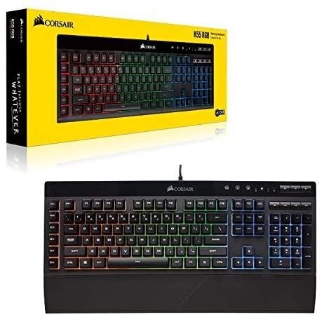 Corsair Gaming K55 RGB PRO cena un informācija | Klaviatūras | 220.lv