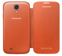 Samsung EF-FI950BCEG Īpaši plāns vertikāli atverams maks i9500 i9505 Galaxy S4 Zils cena un informācija | Telefonu vāciņi, maciņi | 220.lv