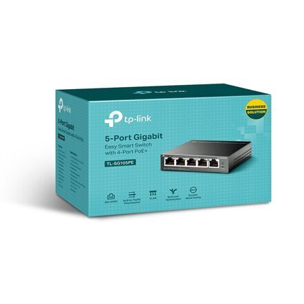 TP-LINK TL-SG105PE cena un informācija | Komutatori (Switch) | 220.lv