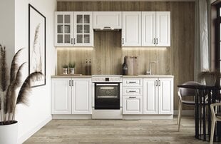 Virtuves skapīšu komplekts Halmar Elizabeth 240, balts cena un informācija | Virtuves komplekti | 220.lv