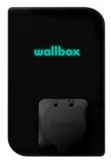 Зарядная станция Wallbox Copper SB 32A, универсальная, черная цена и информация | Зарядные станции для электромобилей | 220.lv